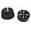 black door knobs